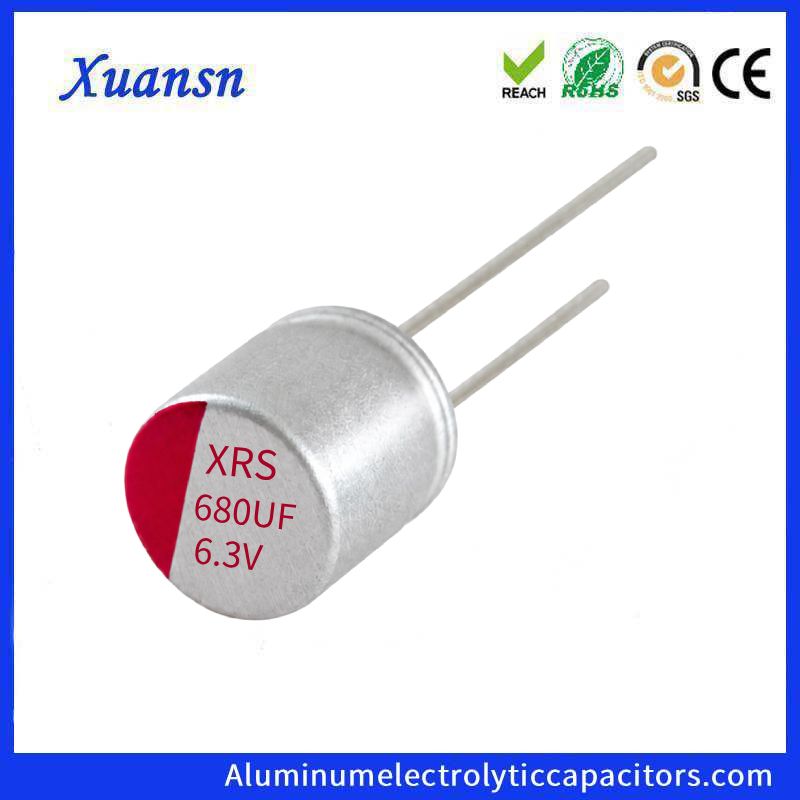 680uF 6.3V Solid Polymer Capacitor